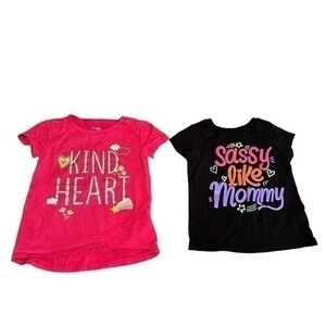 2 Piece Graphic Shirts TCP Carters Size  2T